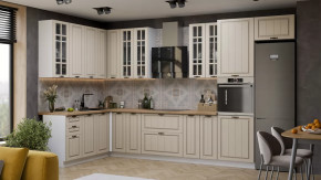 Кухонный гарнитур «Лина» №5 Белый, Крем в Надыме - nadym.mebel-tymen.ru | фото