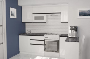 Кухонный гарнитур Лотос ультра 2000 мм в Надыме - nadym.mebel-tymen.ru | фото