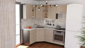 Кухонный гарнитур Надежда оптима 4 1400*2000 мм в Надыме - nadym.mebel-tymen.ru | фото