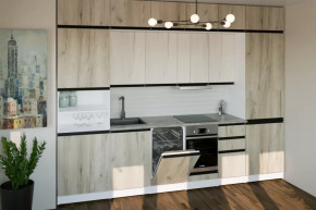 Кухонный гарнитур Паола люкс 3000 мм в Надыме - nadym.mebel-tymen.ru | фото