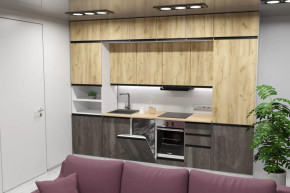 Кухонный гарнитур Сапфир экстра 3000 мм в Надыме - nadym.mebel-tymen.ru | фото