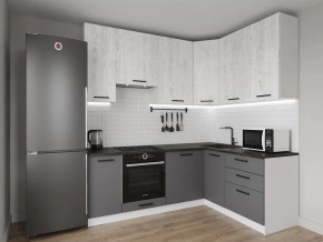 Кухонный гарнитур угловой Санторини-2200х1600 МДФ столешница 26 мм в Надыме - nadym.mebel-tymen.ru | фото