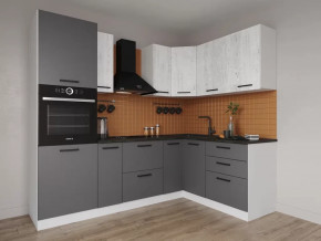 Кухонный гарнитур угловой Санторини-2400х1600 МДФ столешница 26 мм в Надыме - nadym.mebel-tymen.ru | фото