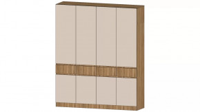 Ленора Шкаф 4х ств. Дуб вотан/Кашемир в Надыме - nadym.mebel-tymen.ru | фото