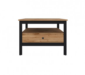 LOFT стол журнальный LAW (Дуб вотан/Черный) в Надыме - nadym.mebel-tymen.ru | фото
