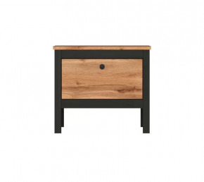 LOFT тумба KOM1K/55 (Дуб вотан/Черный) в Надыме - nadym.mebel-tymen.ru | фото