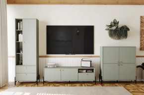 Модульная гостиная Нуар в Надыме - nadym.mebel-tymen.ru | фото