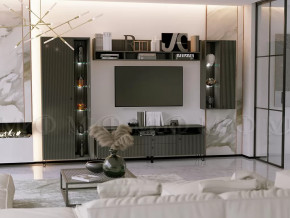 Модульная гостиная Оливия Графит Софт в Надыме - nadym.mebel-tymen.ru | фото