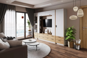 Модульная гостиная Оттавия Белый в Надыме - nadym.mebel-tymen.ru | фото