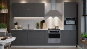 Модульная кухня «Габриэлла» Белый/Титан в Надыме - nadym.mebel-tymen.ru | фото