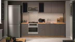 Модульная кухня «Габриэлла» Дуб крафт золотой/Муссон в Надыме - nadym.mebel-tymen.ru | фото