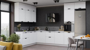 Модульная кухня «Гренада» Белый, Холст Белый в Надыме - nadym.mebel-tymen.ru | фото