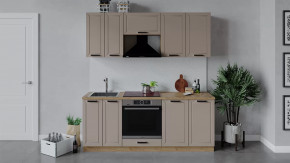 Модульная кухня «Лорас» Дуб крафт золотой/Холст латте в Надыме - nadym.mebel-tymen.ru | фото