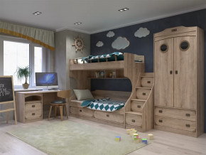 Модульная подростковая Мираж-1 Дуб баррик в Надыме - nadym.mebel-tymen.ru | фото