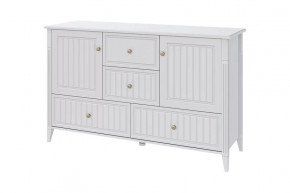 Мэгги Комод 2 двери 4 ящика Белый в Надыме - nadym.mebel-tymen.ru | фото