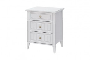 Мэгги Тумба прикроватная 3 ящика Белый в Надыме - nadym.mebel-tymen.ru | фото
