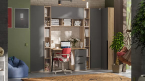 Набор детской мебели «Порто» №10 Яблоня Беллуно, Графит софт в Надыме - nadym.mebel-tymen.ru | фото