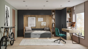 Набор детской мебели «Порто» №2 Яблоня Беллуно, Графит софт в Надыме - nadym.mebel-tymen.ru | фото