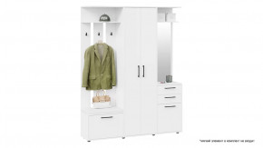 Набор мебели для прихожей «Витра» Тип 2 Белый Ясень в Надыме - nadym.mebel-tymen.ru | фото