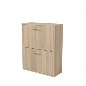 Обувница 2 секции дуб сонома Герда в Надыме - nadym.mebel-tymen.ru | фото