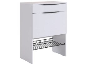 Обувница Баско белое дерево/белое дерево в Надыме - nadym.mebel-tymen.ru | фото