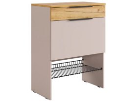 Обувница Баско кашемир/дуб крафт золотой в Надыме - nadym.mebel-tymen.ru | фото