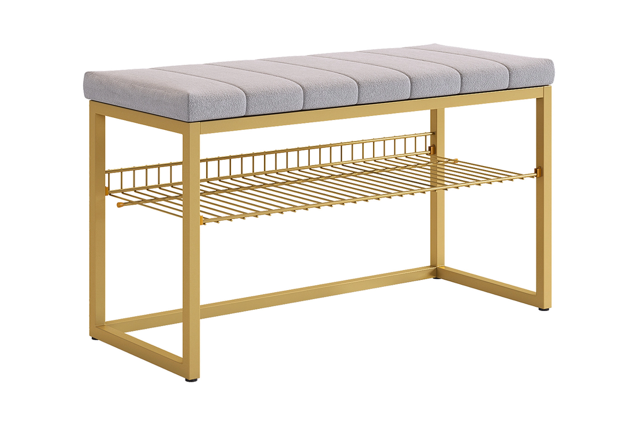 Обувница Классная 2 золото/оникс (велюр) в Надыме - nadym.mebel-tymen.ru | фото