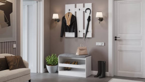 Прихожая «Агата» №1 Белый в Надыме - nadym.mebel-tymen.ru | фото