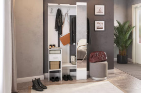 Прихожая Агата белый рамух в Надыме - nadym.mebel-tymen.ru | фото