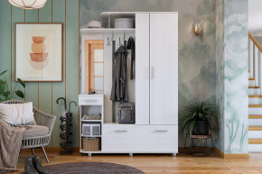 Прихожая Барселона-2 белый рамух в Надыме - nadym.mebel-tymen.ru | фото