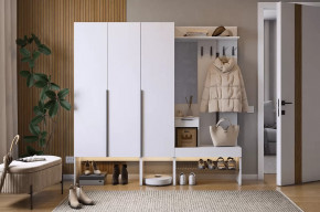 Прихожая Баско К11 белое дерево в Надыме - nadym.mebel-tymen.ru | фото