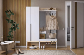 Прихожая Баско К2 белое дерево в Надыме - nadym.mebel-tymen.ru | фото