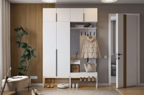 Прихожая Баско К5 белое дерево в Надыме - nadym.mebel-tymen.ru | фото