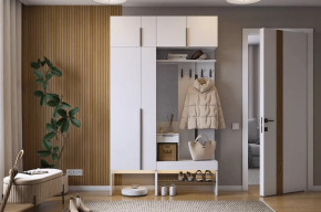 Прихожая Баско К6 белое дерево в Надыме - nadym.mebel-tymen.ru | фото