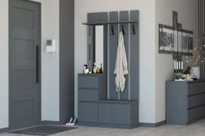 Прихожая Хилтон Графит в Надыме - nadym.mebel-tymen.ru | фото