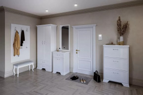 Прихожая модульная Грация Белая в Надыме - nadym.mebel-tymen.ru | фото