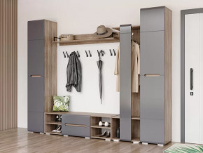 Прихожая Наоми графит нубук в Надыме - nadym.mebel-tymen.ru | фото