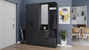 Прихожая «Витра» №4 Антрацит в Надыме - nadym.mebel-tymen.ru | фото