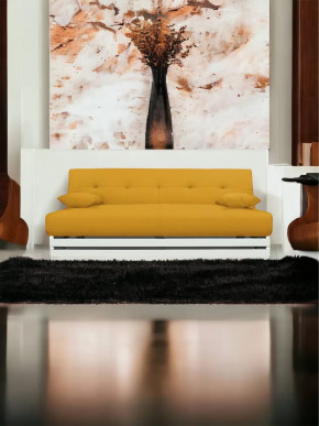 Прямой диван манго 1 Савана Елоу/Планки белые в Надыме - nadym.mebel-tymen.ru | фото