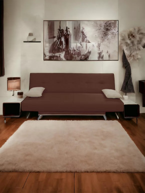 Прямой диван манго 2 Нео Шоколад/Подушки Нео Латте в Надыме - nadym.mebel-tymen.ru | фото