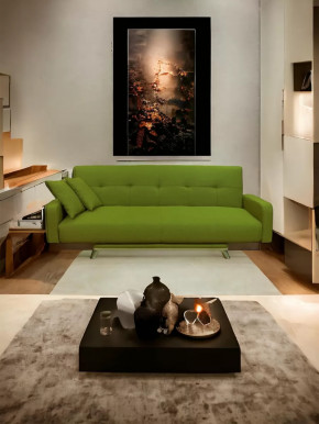 Прямой диван с подлокотниками манго 3 Савана Грин в Надыме - nadym.mebel-tymen.ru | фото