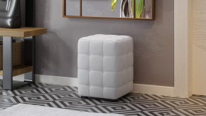 Пуф «Аристо» к/з Гольф белый в Надыме - nadym.mebel-tymen.ru | фото
