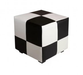 Пуф детский квадратный Марио (черно-белый) в Надыме - nadym.mebel-tymen.ru | фото