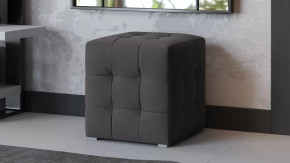Пуф Тип 1 Велюр Графит в Надыме - nadym.mebel-tymen.ru | фото
