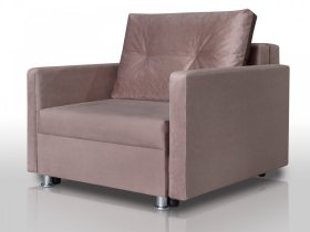 Кресло-кровать Реал 80 с подлокотниками коричневый в Надыме - nadym.mebel-tymen.ru | фото