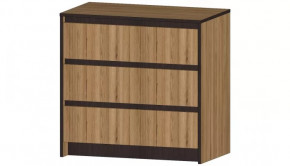Серия Бостон Комод 3 ящика дуб вотан в Надыме - nadym.mebel-tymen.ru | фото