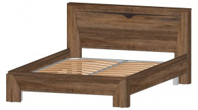 Серия Регина кровать 2х сп. 1400 дуб самдал в Надыме - nadym.mebel-tymen.ru | фото