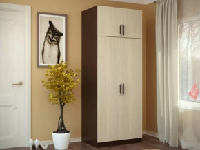 Шкаф 2-х створчатый с перегородкой венге/лоредо БТС в Надыме - nadym.mebel-tymen.ru | фото