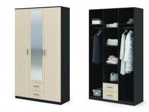 Шкаф 3х створчатый Гармония ШК 601 М в Надыме - nadym.mebel-tymen.ru | фото