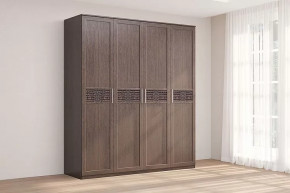 Шкаф 4-х створчатый Кэт-4 Венге Диал в Надыме - nadym.mebel-tymen.ru | фото